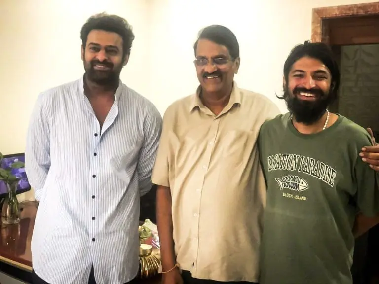 Prabhas in, chiranjeevi out