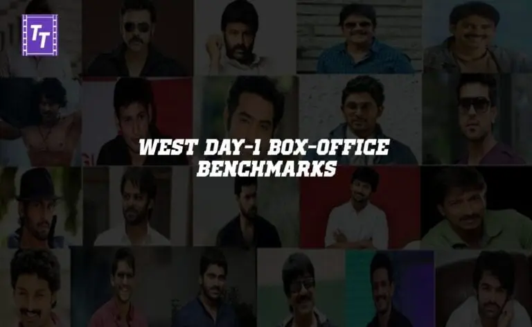 West Region Day1 Box-Office Benchmarks