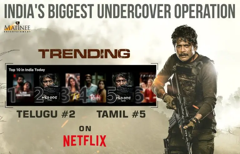 Nagarjuna’s Wild Dog gets a huge response