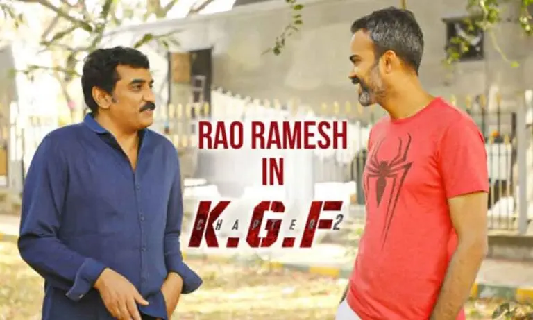 Rao Ramesh’s KGF 2 character revealed