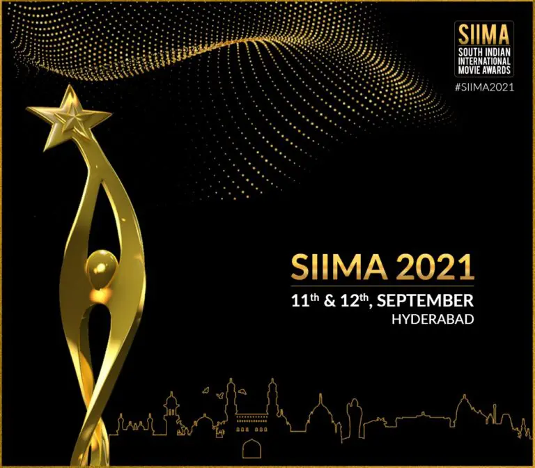 SIIMA Awards 2021 to be held in September