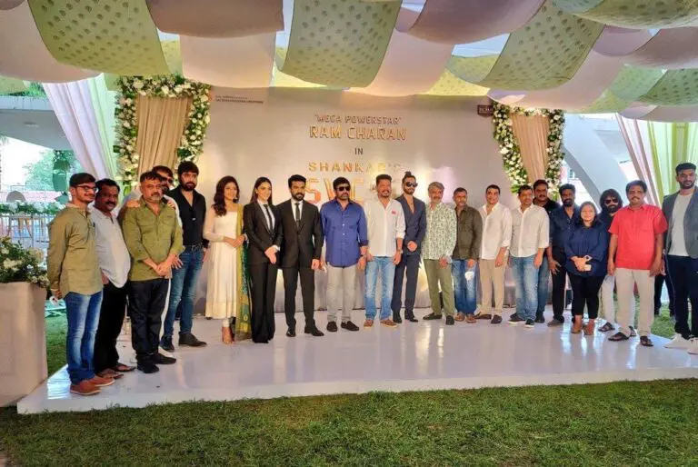 Ram Charan and Shankar’s RC15 launched grandly in Hyderabad