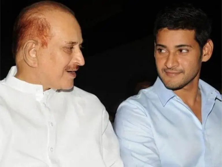 Superstar Mahesh Babu thanks his father Superstar Krishna on Teachers Day