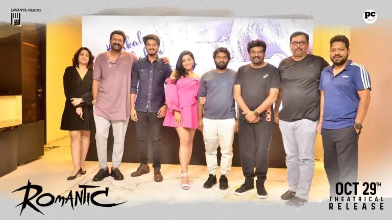 Prabhas launches Akash Puri’s Romantic trailer
