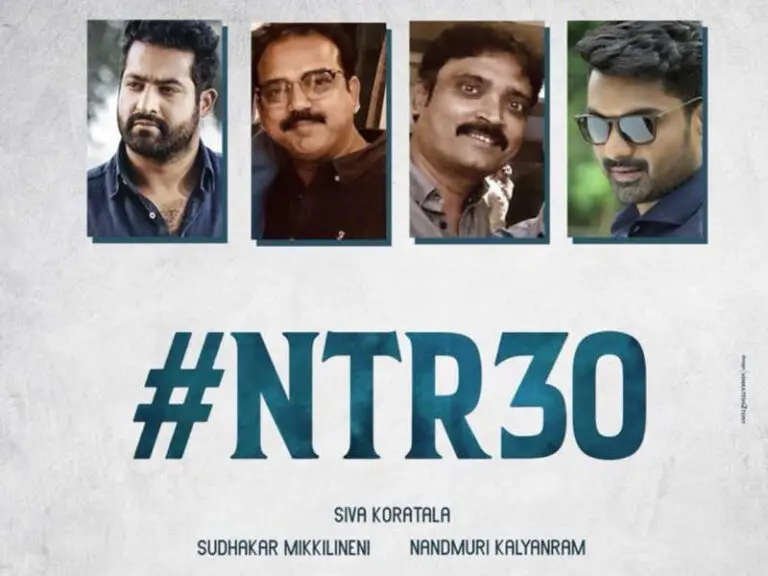Bollywood Actress And Kollywood Music Director For Jr.NTR And Koratala Movie #NTR30