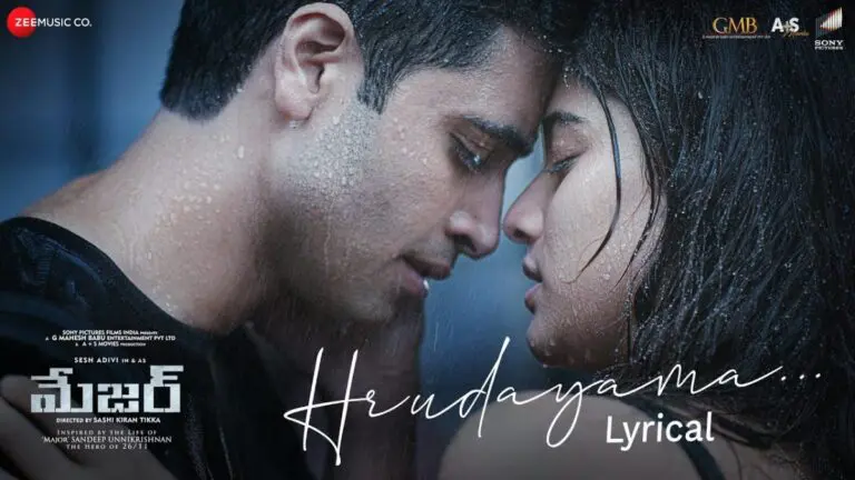 Hrudayama From Adivi Sesh’s Major Is Out Now