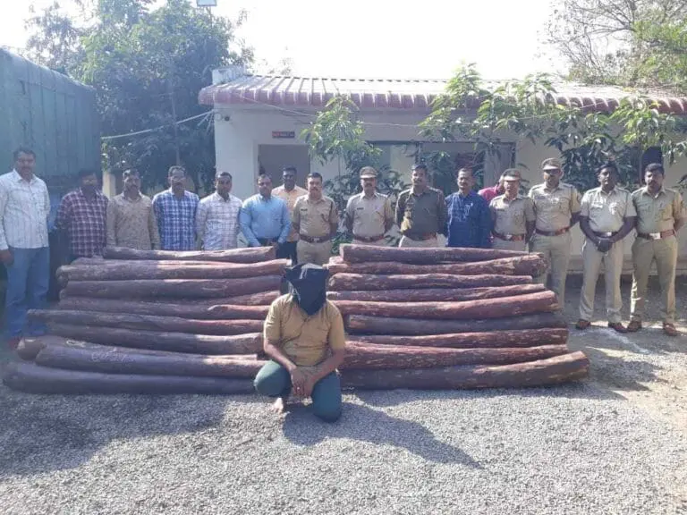 Smuggler Inspired From Pushpa Gets Caught By Police