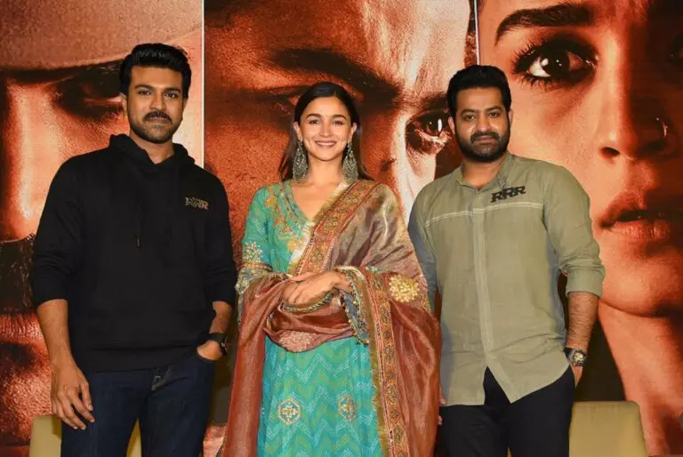 Alia Bhatt unhappy with RRR movie
