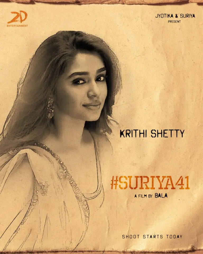 Young Actress Krithi Shetty bags a biggie with kollywood actor