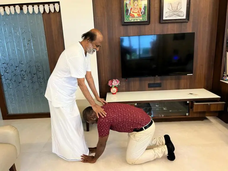 చంద్రముఖి-2: రజినీకాంత్ ఆశీస్సులు తీసుకున్న రాఘవ లారెన్స్