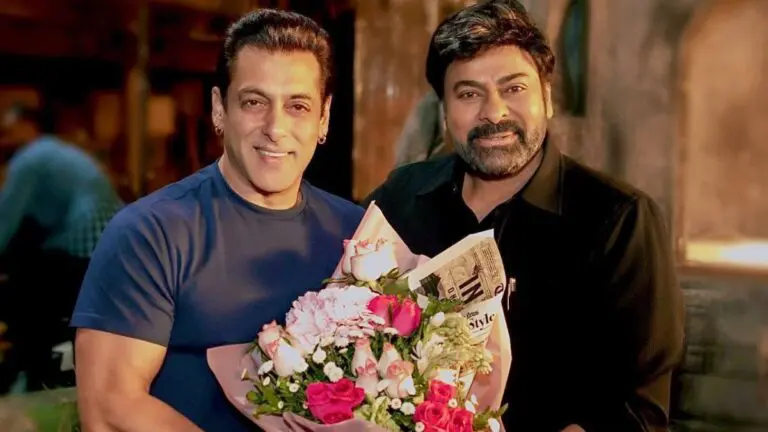 మెగాస్టార్ తో కలిసి చిందులేయనున్న సల్మాన్ ఖాన్