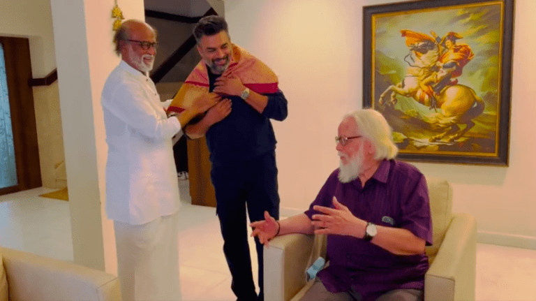 Rocketry Team gets appreciated and honoured by the Super Star Rajinikanth