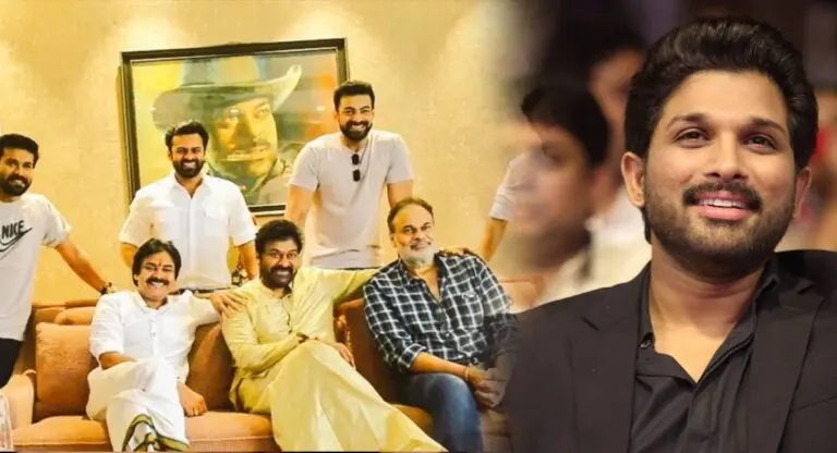 Mega Fans Vs Allu Arjun Fans After Allu Arjun’s Tweet