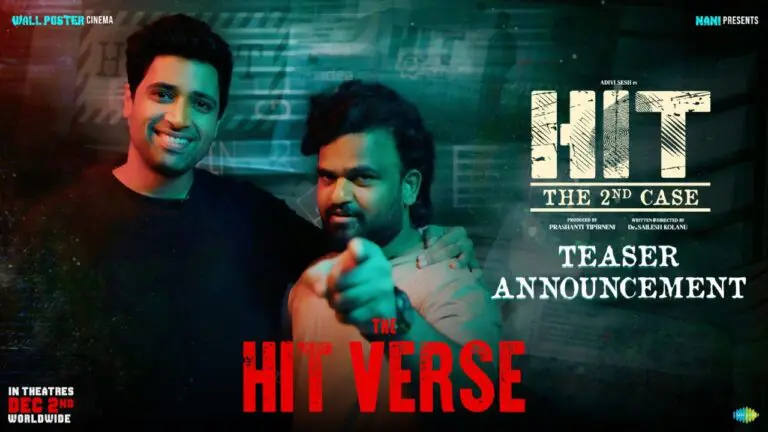 Director confirms Hit series is an universe and reveals the teaser date