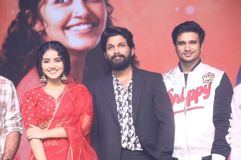 Nikhil’s Emotional Speech at 18 Pages Pre Release Event moved everyone