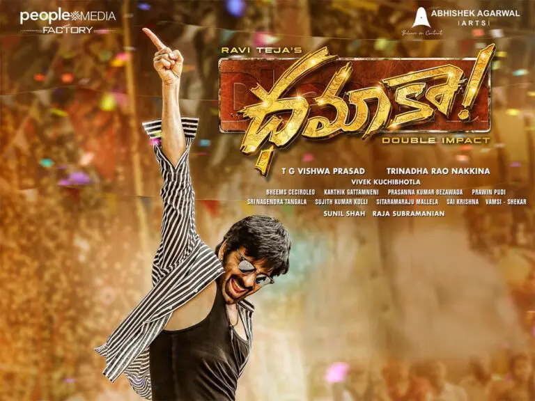Raviteja’s Dhamaka is carrying positive buzz and doing very good business