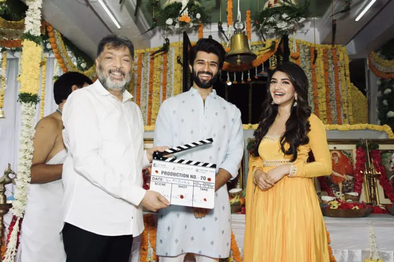Vijay Deverakonda- Sree Leela’s film kicks off with formal Pooja