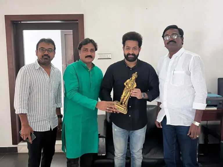 NTR to Unveil the Magnificent 56-Feet Statue of Legendary Sr NTR