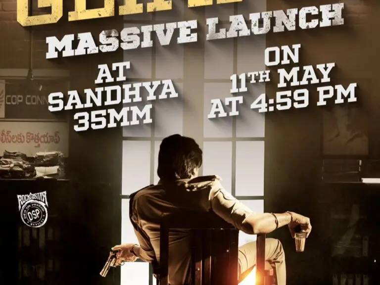 Sony Music Acquires Audio Rights of Pawan Kalyan’s Ustaad Bhagat Singh