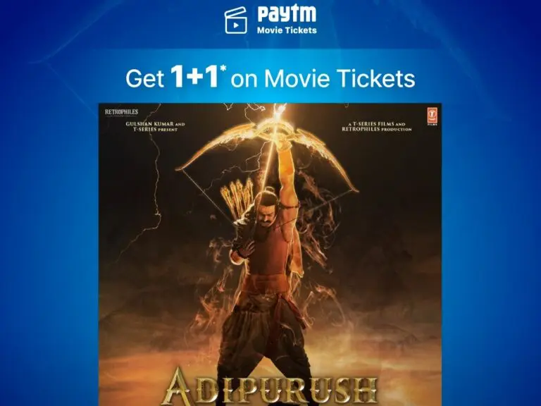 Grab the Ultimate Deal: Buy One, Get One Free on Adipurush Movie Tickets!