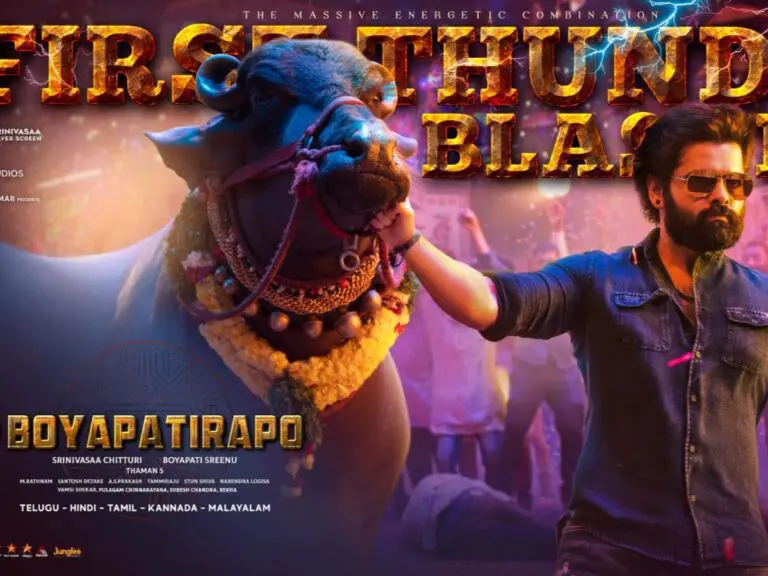 Boyapati Rapo Teaser : Master of action Boyapati Srinu sticks to his strength