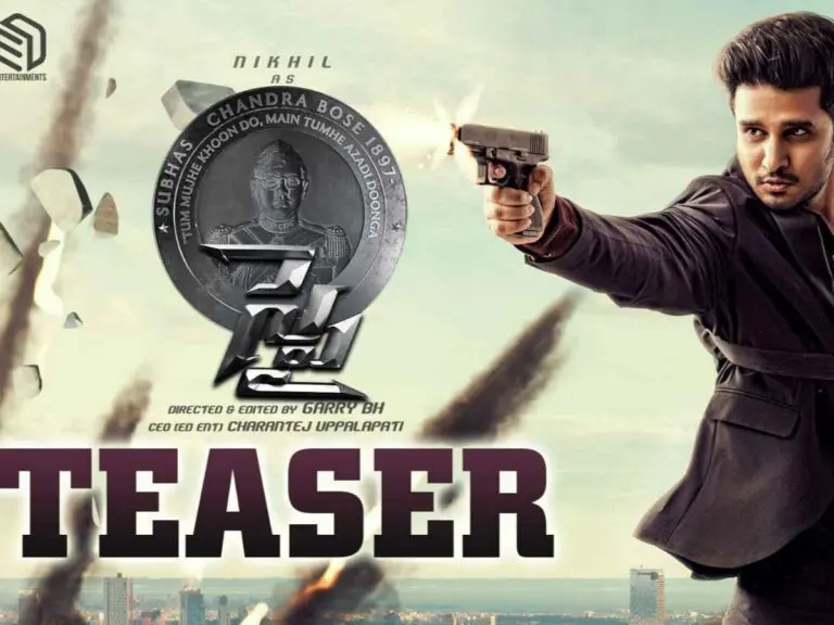 Nikhil’s Spy : Extraordinary teaser cut – Another pan Indian blockbuster on cards?