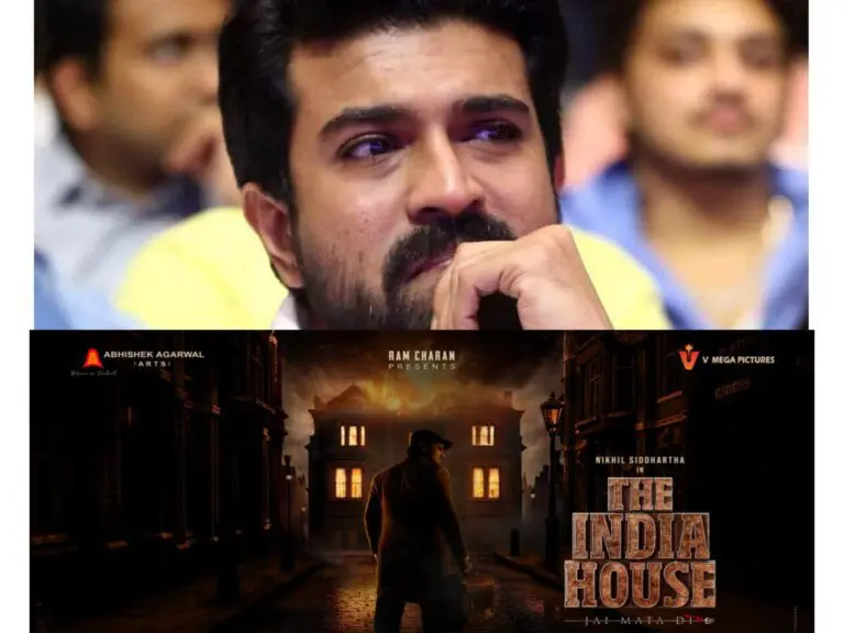 Ram Charan producing a controversial subject