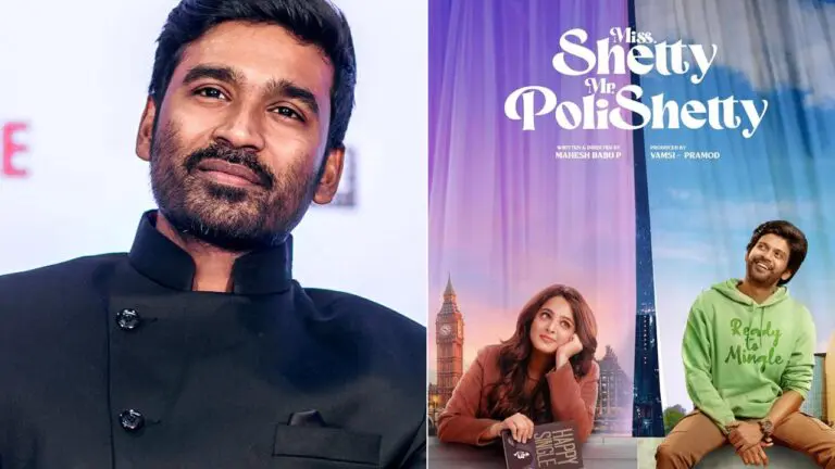 The much-awaited Hatavidi song by Dhanush from Miss Shetty Mr Polishetty is here!