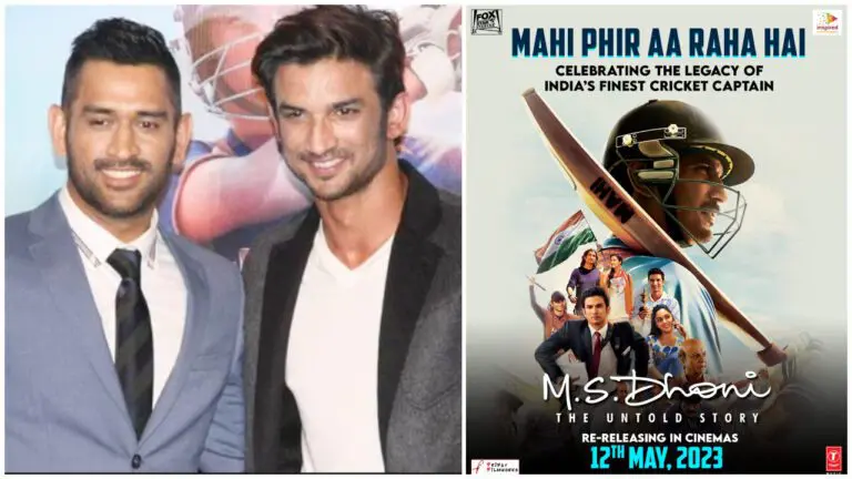 MS Dhoni The Untold Story Re-releasing In Cinemas