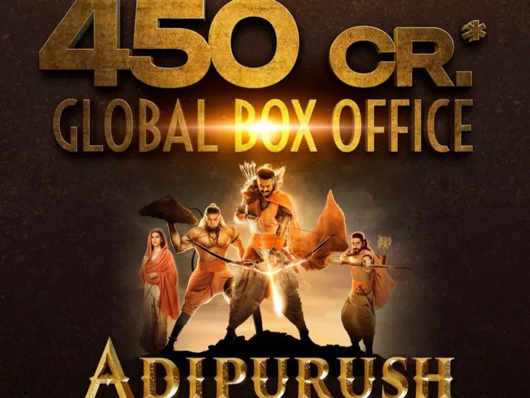 100 Crores difference in Adipurush official box office posters and original collections