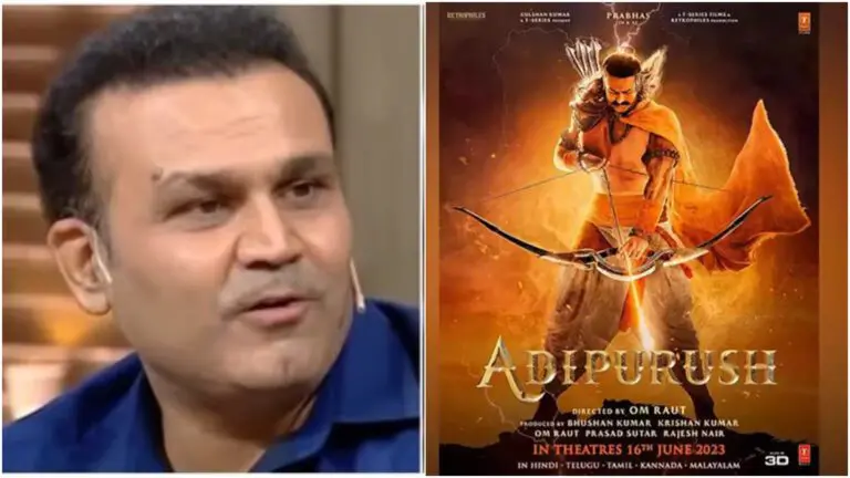 Cricketer Sehwag’s satire on Adipurush movie with Baahubali story