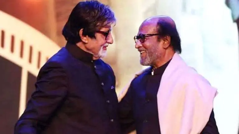 Bollywood legend Amitabh Bachchan in Rajinikanth’s film
