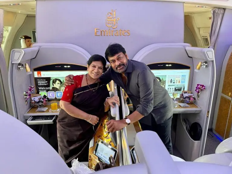 Megastar Chiranjeevi gives a hint about his next film