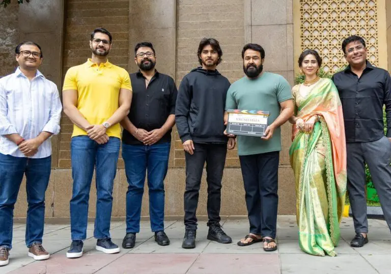 Mohanlal’s Pan India film Vrushabha shoot begins