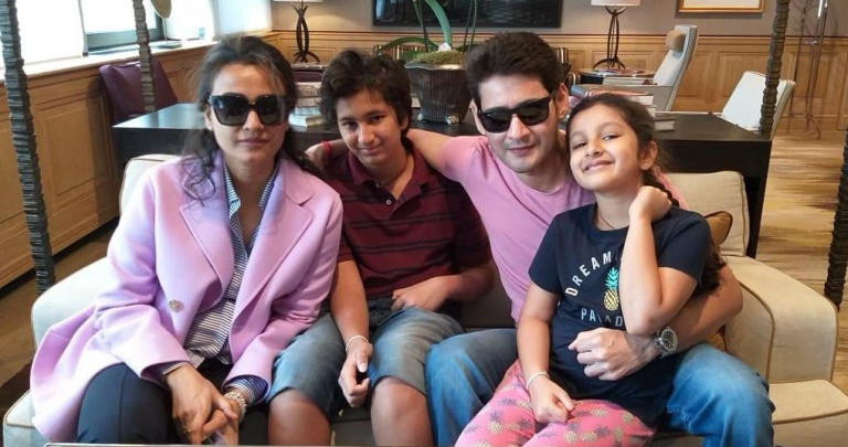 Mahesh Babu off to a birthday vacation with family