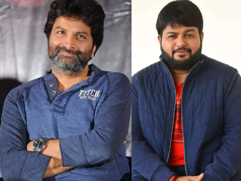 Finally, Trivikram also frustrated with Music director Thaman