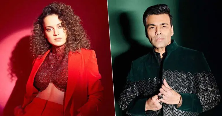“Shame On You Karan Johar” Says Kangana Ranaut