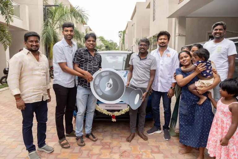 Hero Udhay Stalin Gifted A Costly Car To Director Mari Selvaraj