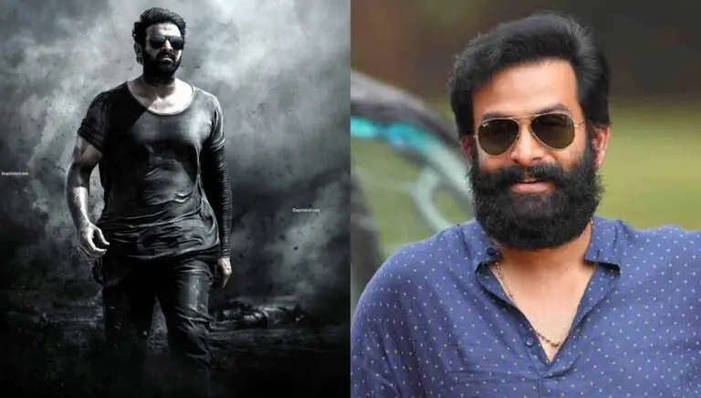 Prithviraj Sukumaran in plans to do an action movie with Prabhas