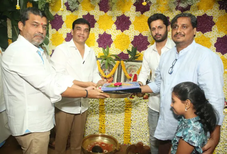 Nithin and Venu Sriram film launched officially and titled Thammudu
