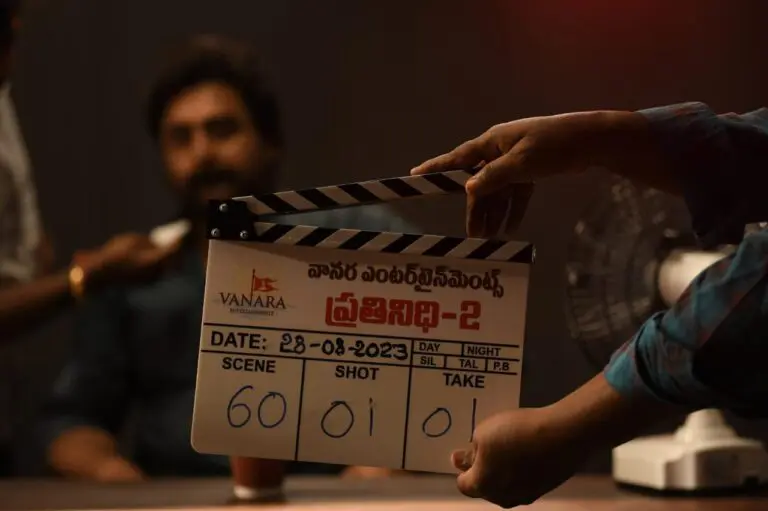 Nara Rohit’s Prathinidhi 2 regular shoot begins
