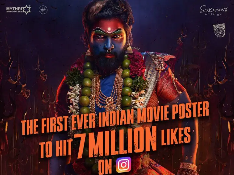 Pushpa 2 first look creates a nationwide record