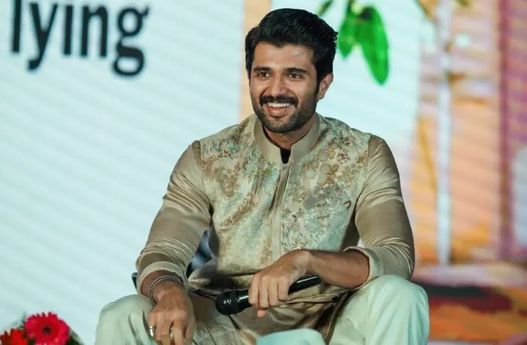 Vijay Deverakonda working so hard for Kushi promotions