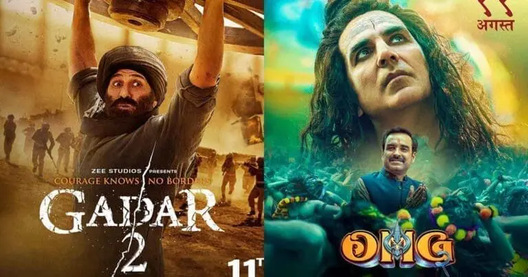 Gadar 2 and OMG 2 1st week box office numbers