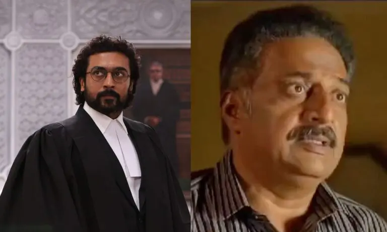 Prakash Raj blames the government for not recognizing Jai Bhim in national awards