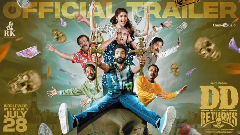 Comedian Santhanam’s film DD3 [DD returns] posts sensational numbers at the box office