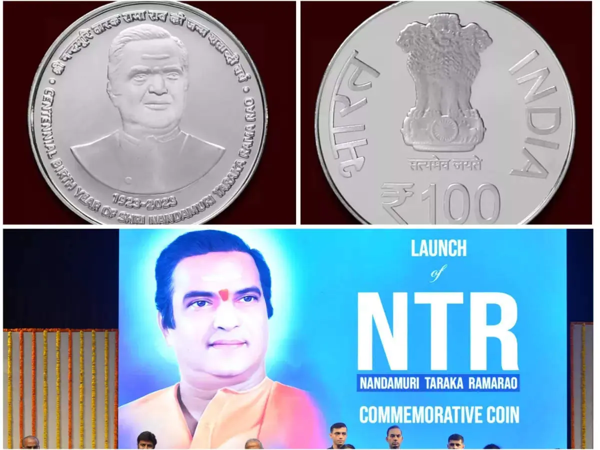 People are queuing up for NTR s hundred rupees coin TrackTollywood