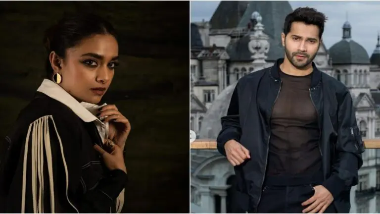Varun Dhawan and Keerthy Suresh take an auto-ride together
