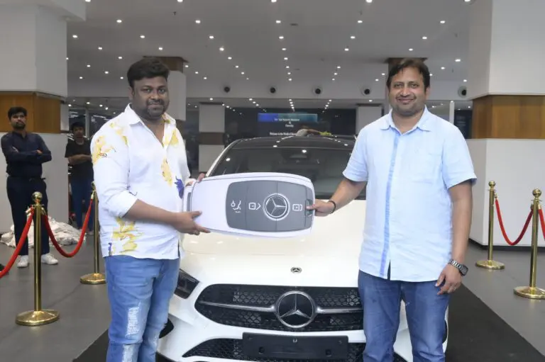 Baby Producer SKN gifts a Benz car to the director