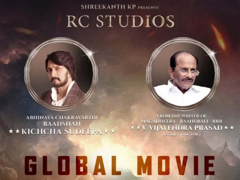 Kabzaa director announces a global film with Sudeep